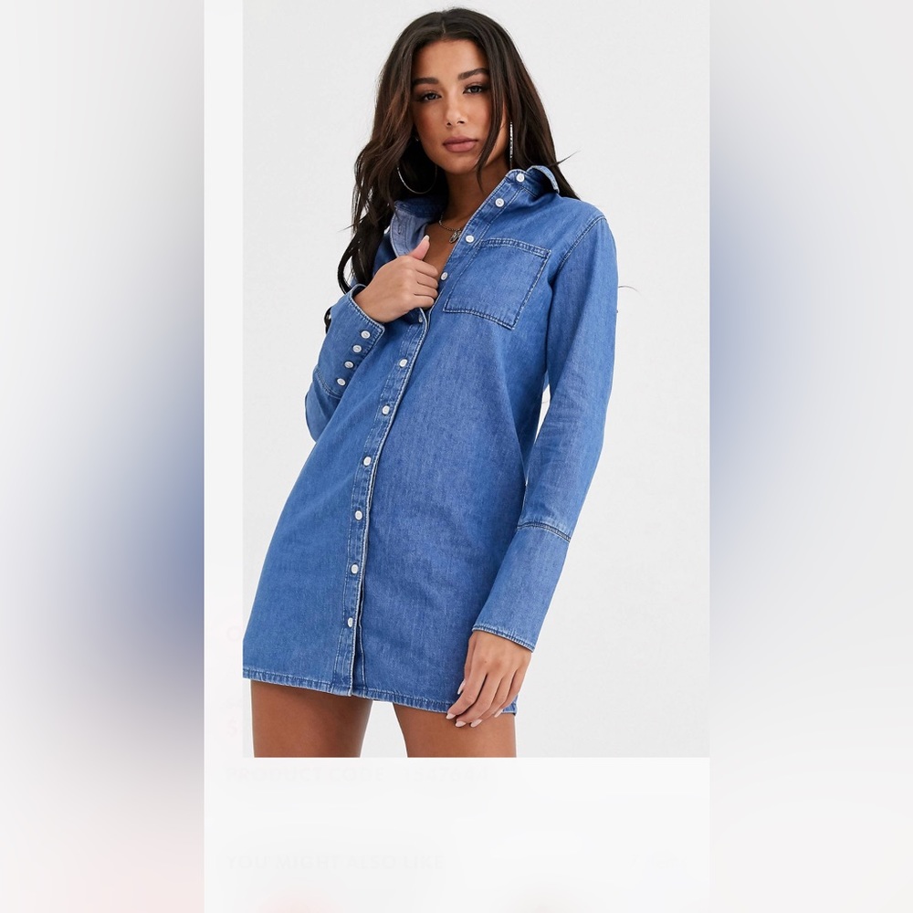 ASOS | Denim Shirt Dress